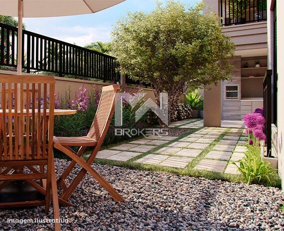 Apartamento à venda no Parque da Hípica: quintal