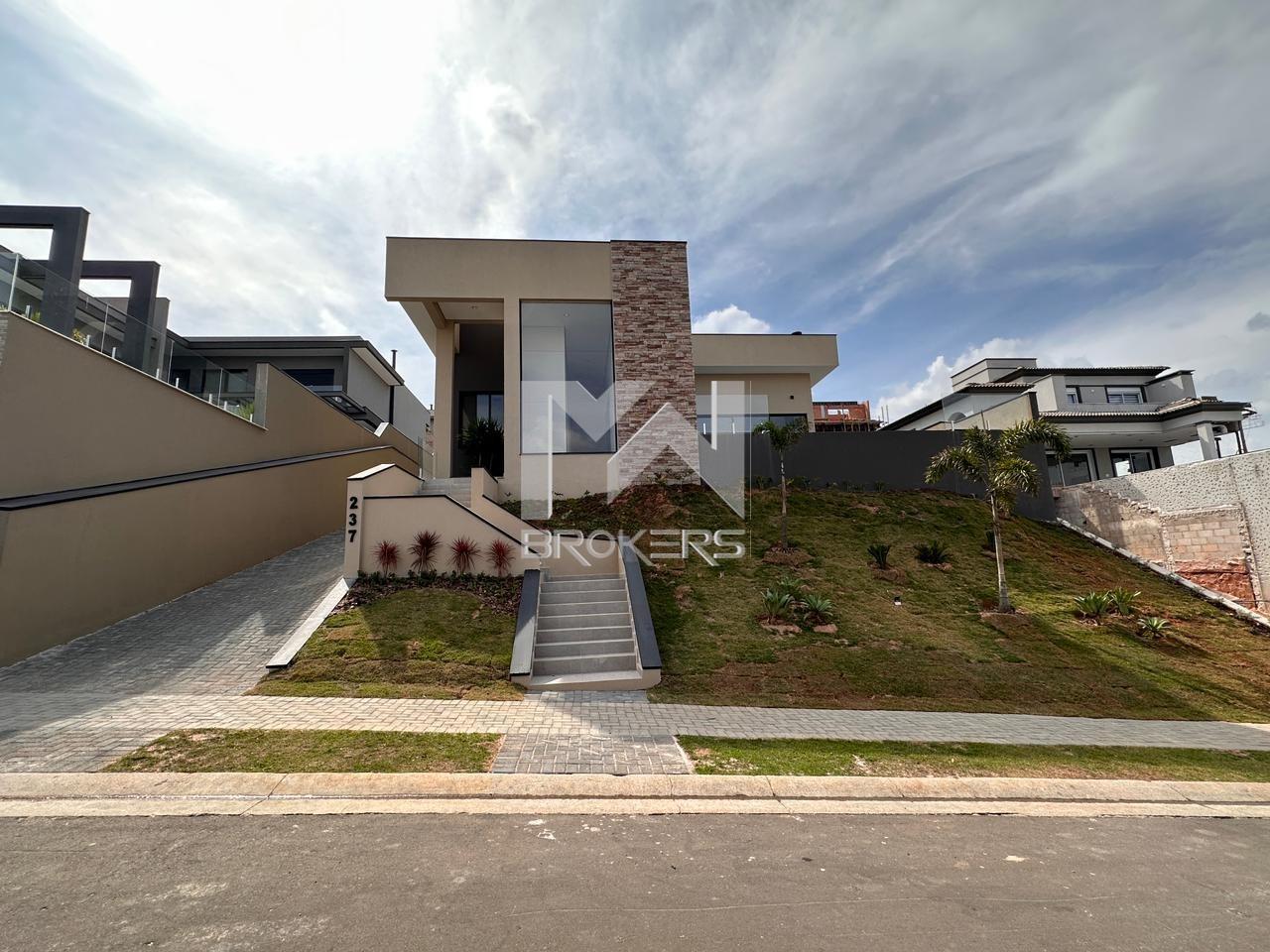 Casa em Condomínio à venda no Condomínio Campo de Toscana: fachada