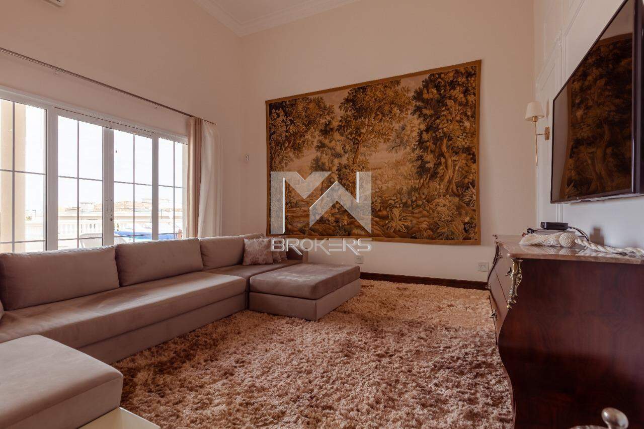 Casa em Condomínio à venda no Loteamento Alphaville Campinas: sala de TV