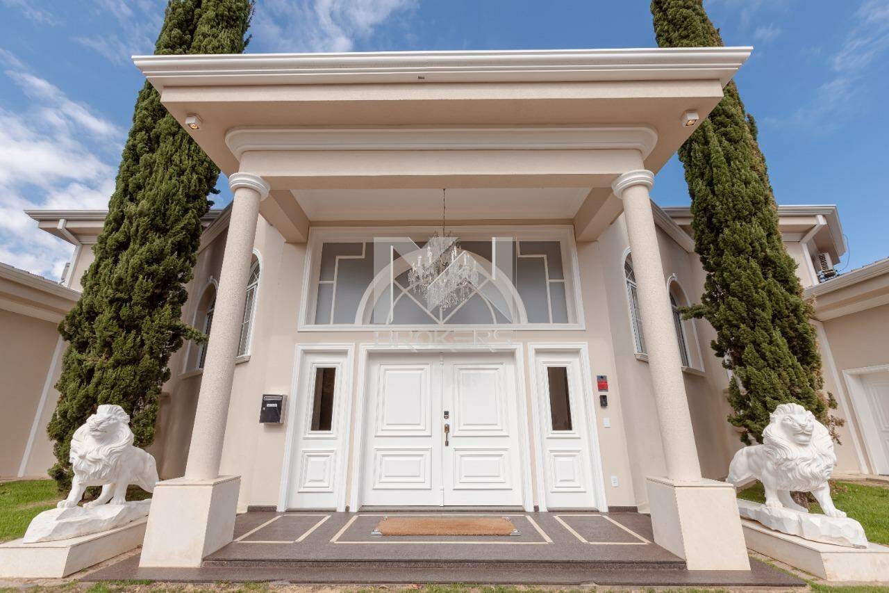 Casa em Condomínio à venda no Loteamento Alphaville Campinas: acesso principal