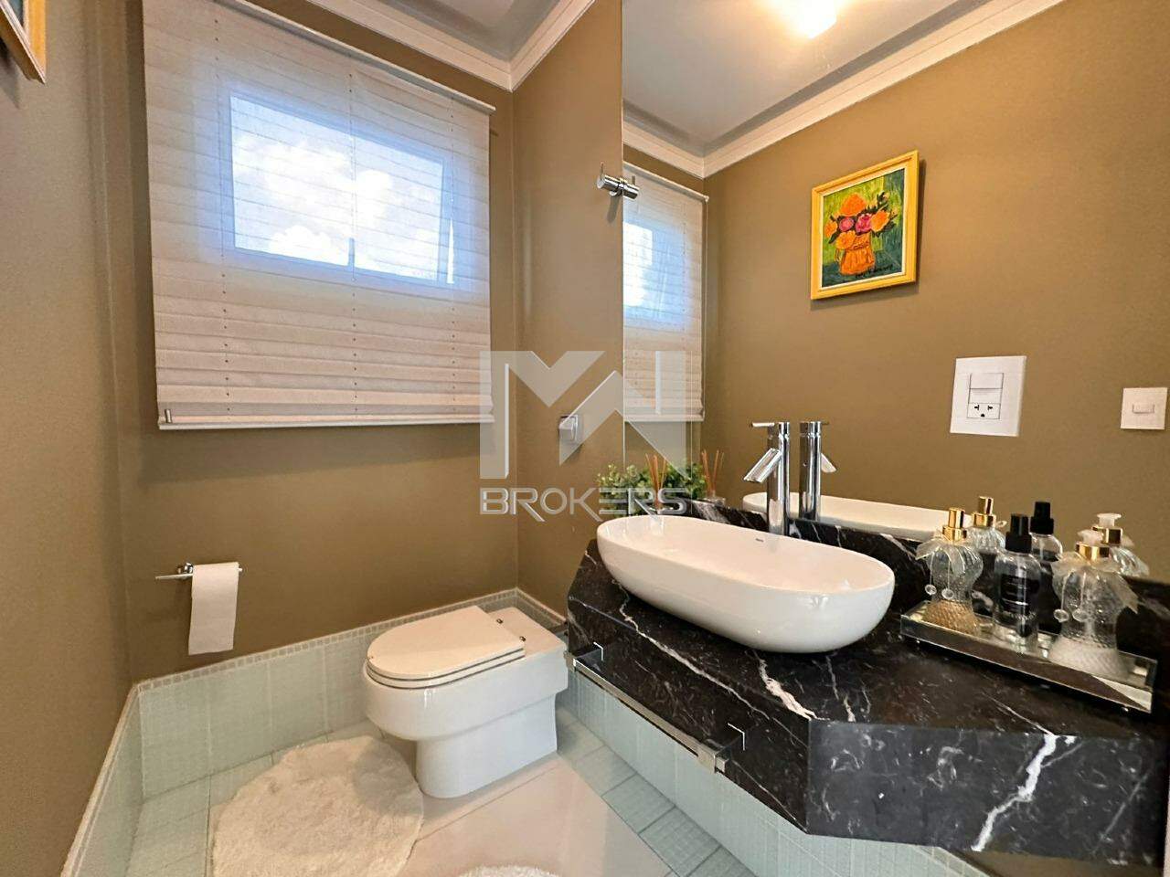 Casa em Condomínio à venda no Condomínio Sol Vinhedo Village: lavabo