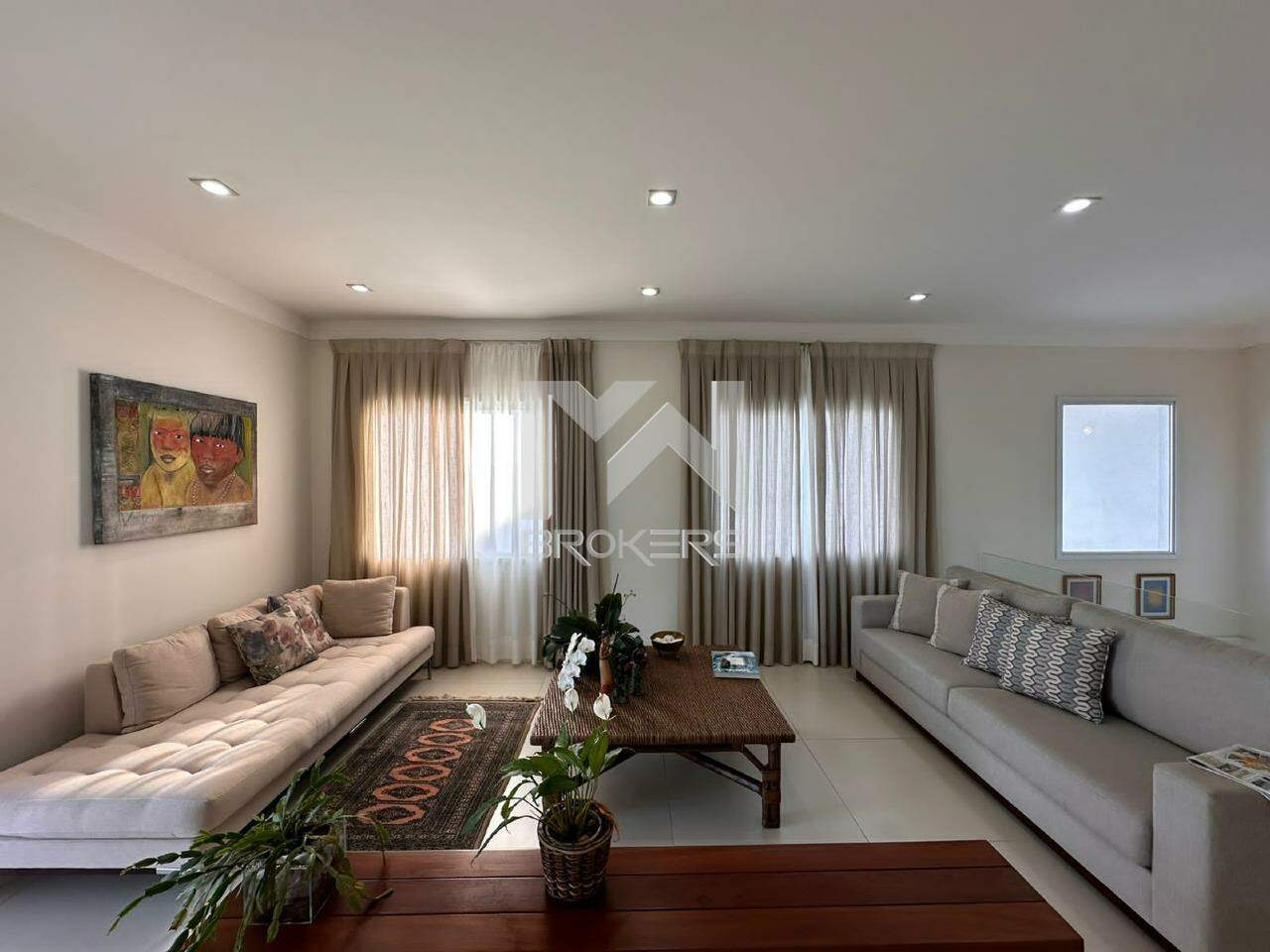 Casa em Condomínio à venda no Condomínio Marambaia: sala de estar