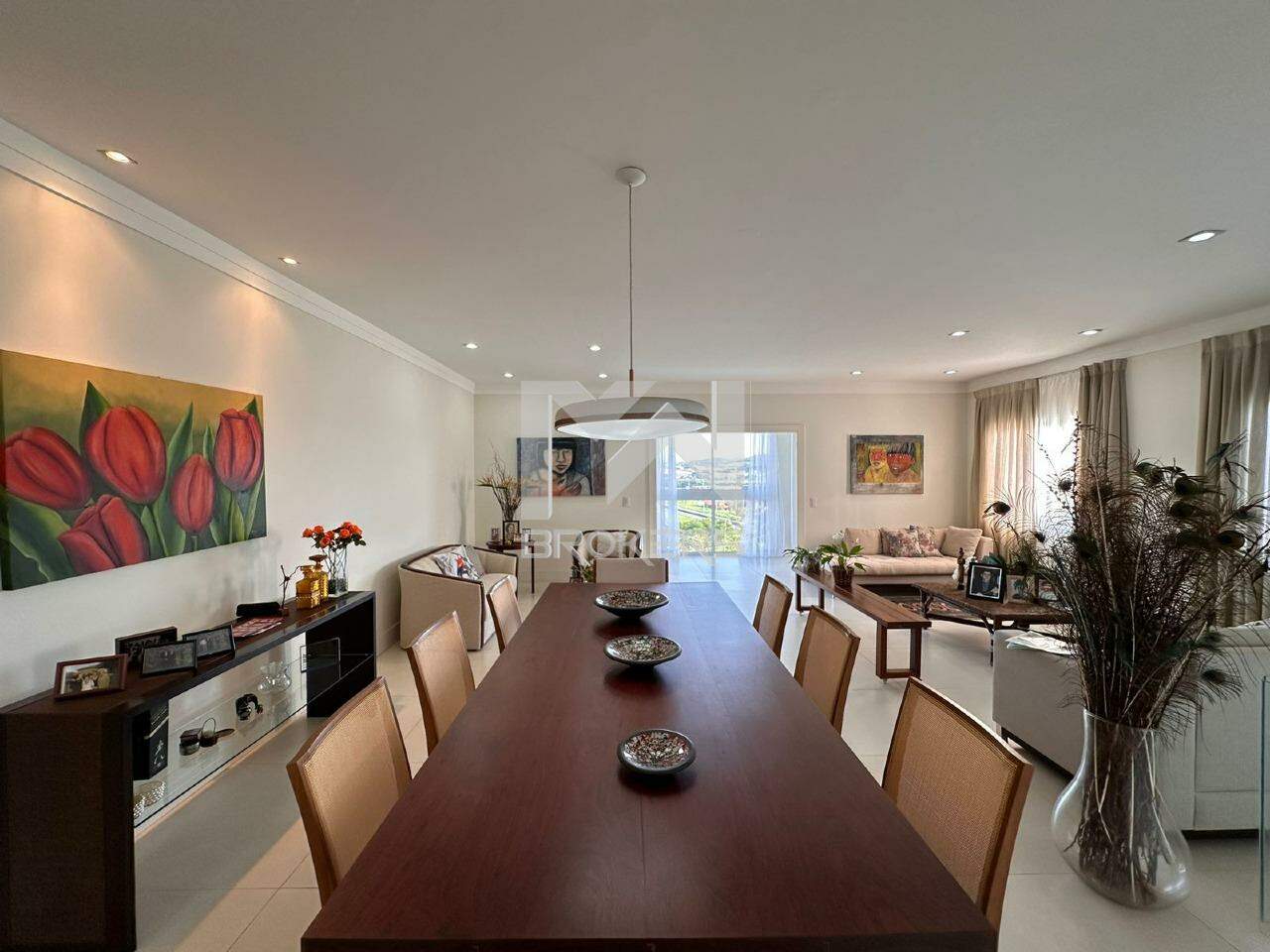 Casa em Condomínio à venda no Condomínio Marambaia: sala de refeições