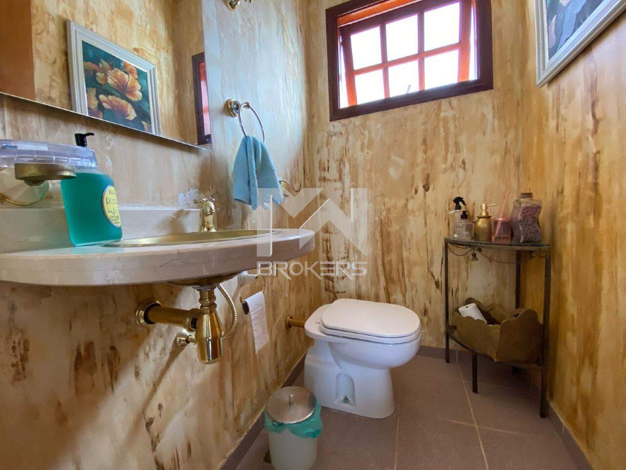 Casa em Condomínio à venda no Condominio Villaggio Capriccio: lavabo