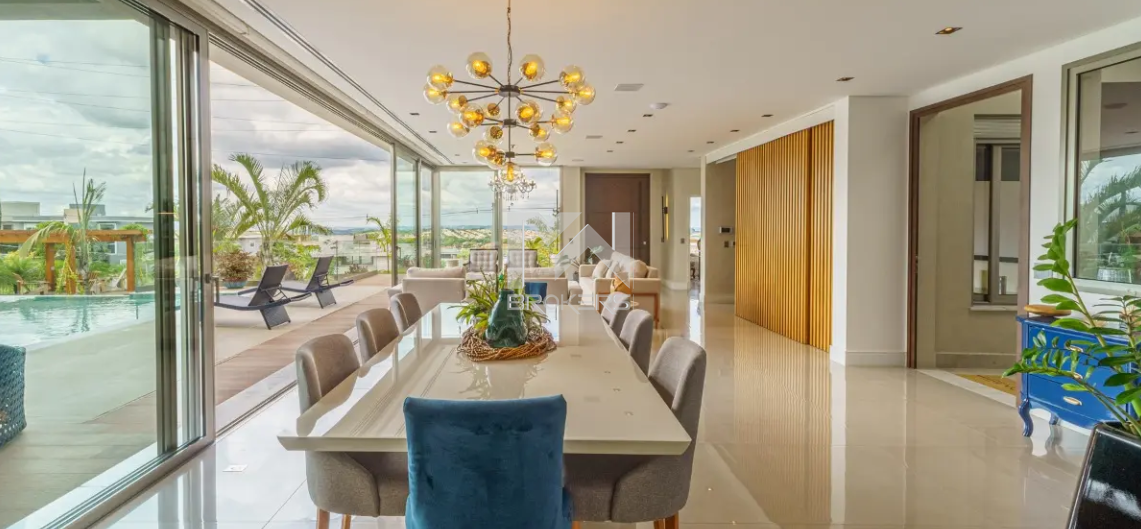 Casa em Condomínio à venda no Condomínio Campo de Toscana: salas