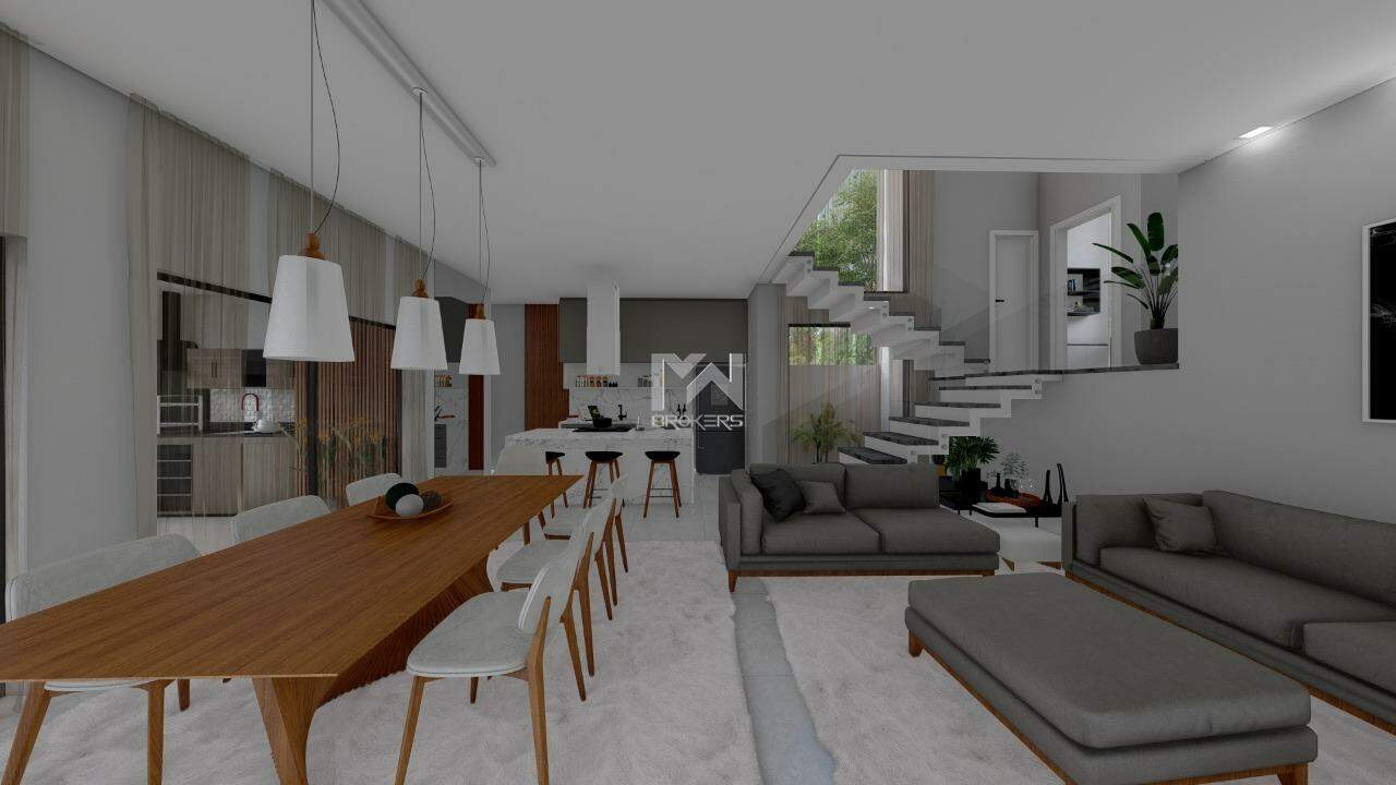 Casa em Condomínio à venda no Residencial Bosque da Mata: projeto