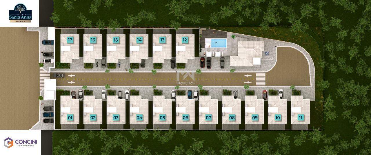 Casa em Condomínio à venda no Observatório: 