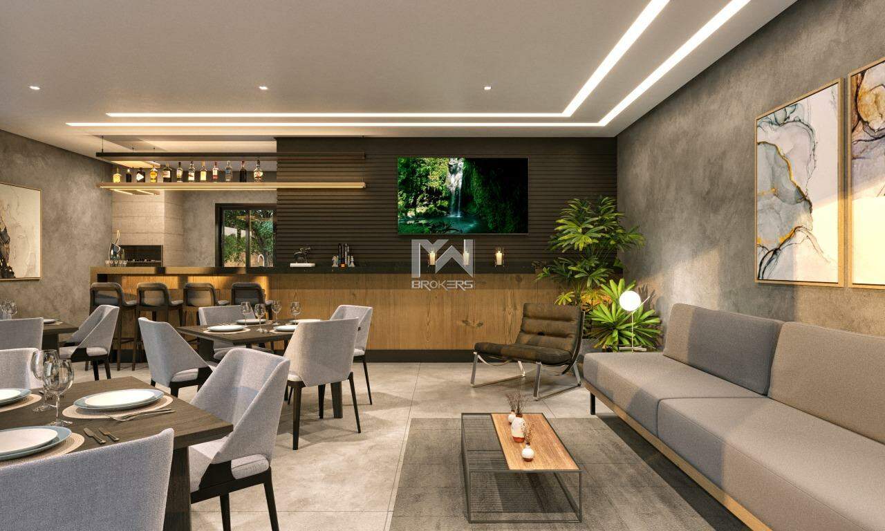 Terreno à venda no Pinheirinho: salão de festas