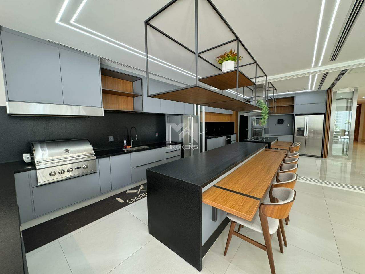 Casa em Condomínio à venda no Marambaia: cozinha gourmet