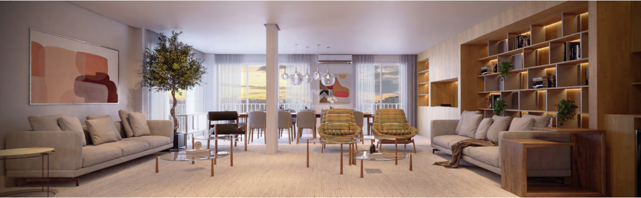 Apartamento à venda no Jardim Madalena: projeto