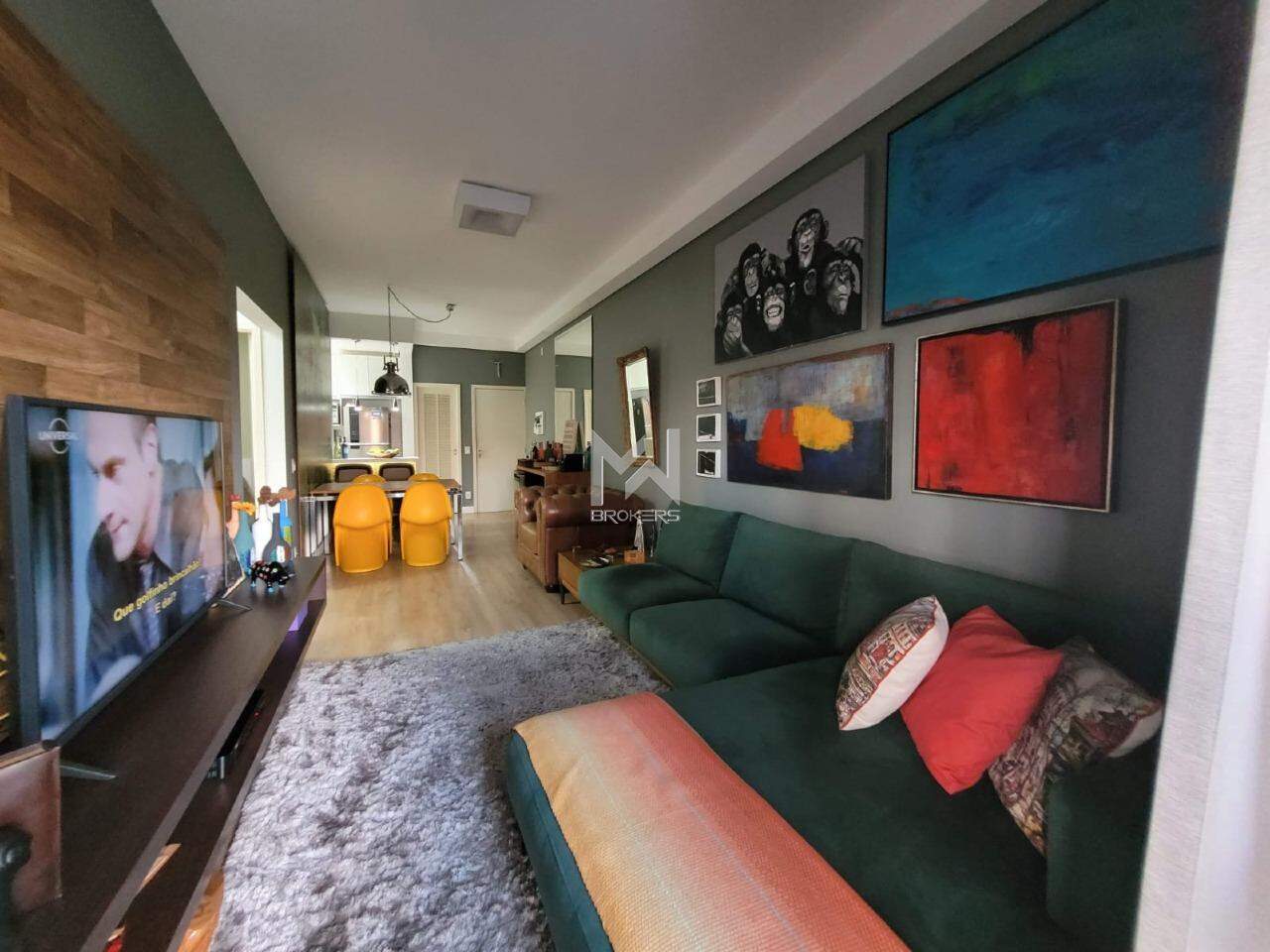 Apartamento à venda no Centro: salas