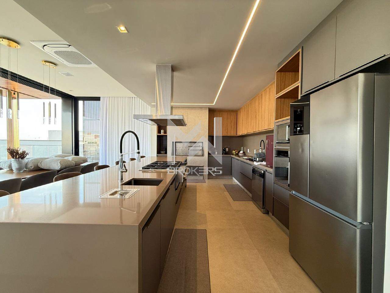 Casa em Condomínio à venda no Condomínio Campo de Toscana: cozinha gourmet