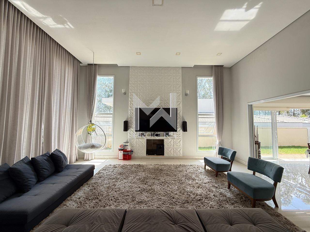 Casa em Condomínio para aluguel no Terras de Santa Teresa: salas