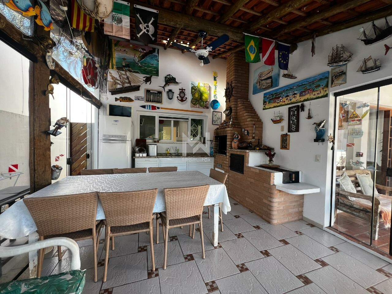 Casa em Condomínio para aluguel no Condomínio Terras de Vinhedo: área gourmet