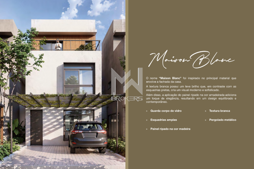 Casa em Condomínio à venda no Swiss Park: opções de fachada