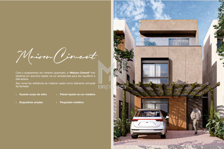 Casa em Condomínio à venda no Swiss Park: opções de fachada