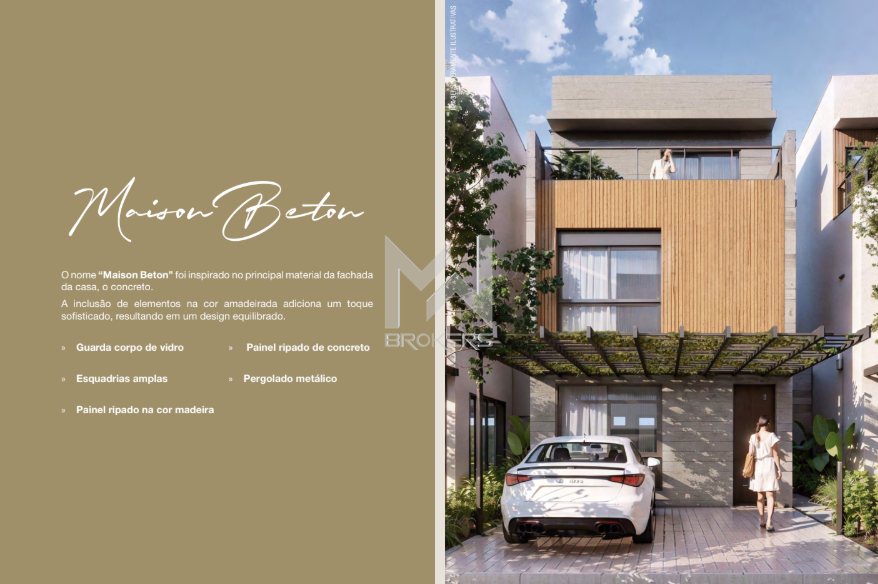 Casa em Condomínio à venda no Swiss Park: opções de fachada