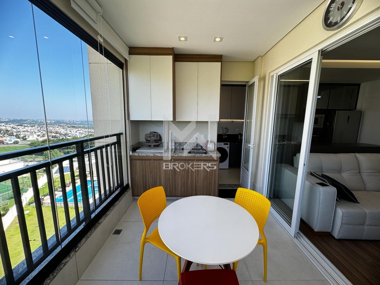 Apartamento à venda no Swiss Park: varanda