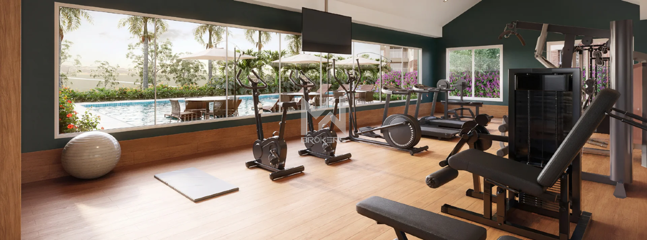 Apartamento à venda no Jardim Madalena: academia