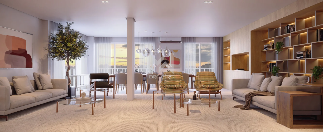 Apartamento à venda no Jardim Madalena: salão