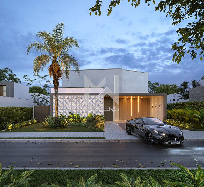 Casa em Condomínio à venda no Loteamento Residencial Arborais: fachada