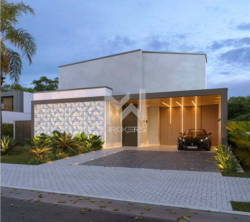 Casa em Condomínio à venda no Loteamento Residencial Arborais: fachada