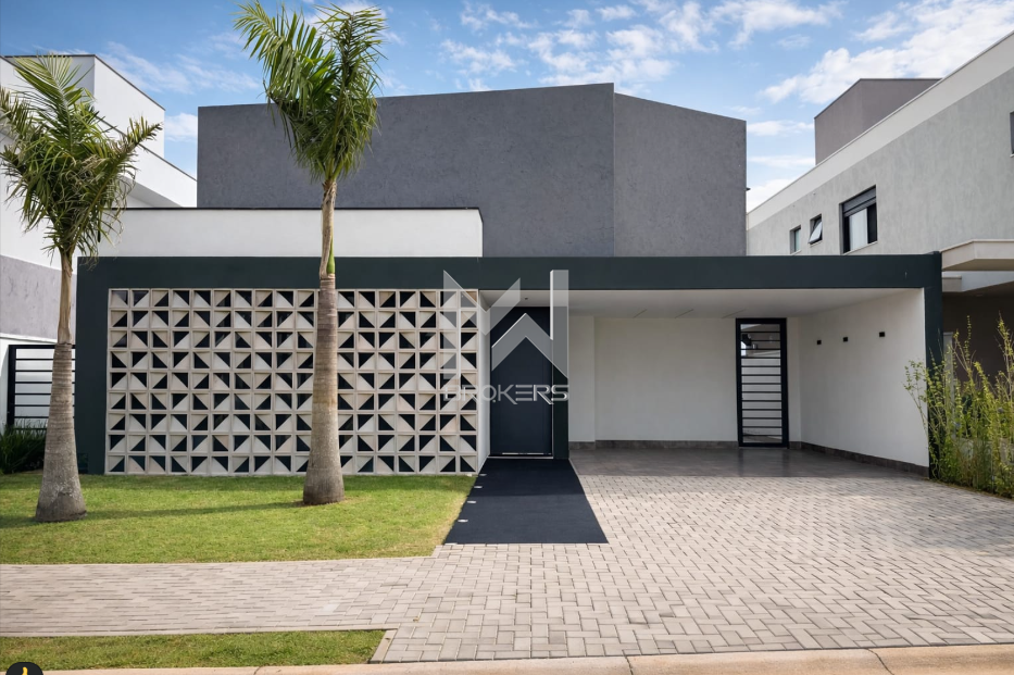 Casa em Condomínio à venda no Loteamento Residencial Arborais: fachada
