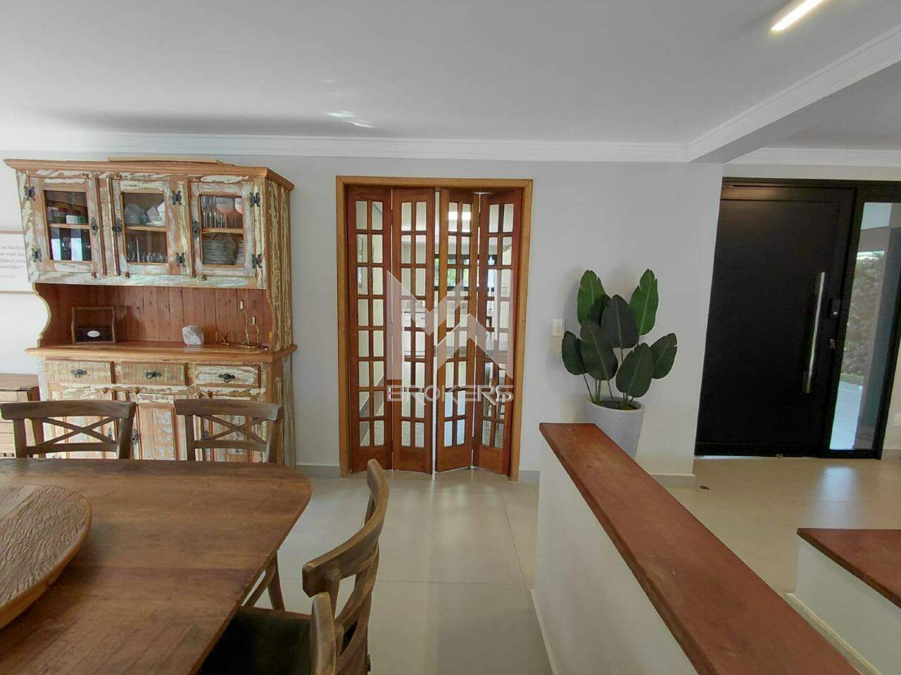 Casa em Condomínio à venda no Centro: Visão sala de jantar