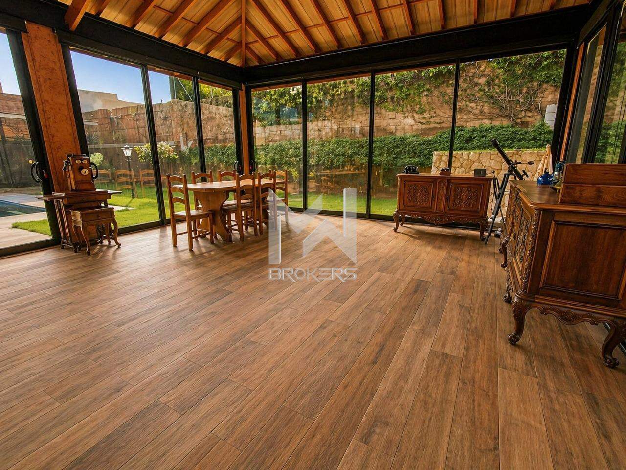 Casa em Condomínio à venda no Terras de Santa Teresa: Área gourmet externa