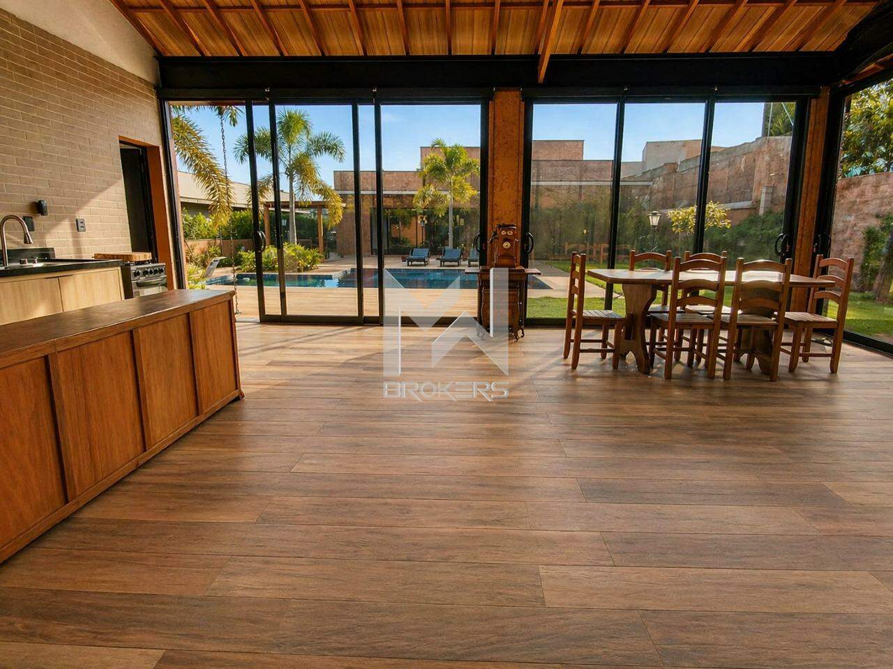 Casa em Condomínio à venda no Terras de Santa Teresa: Área gourmet externa