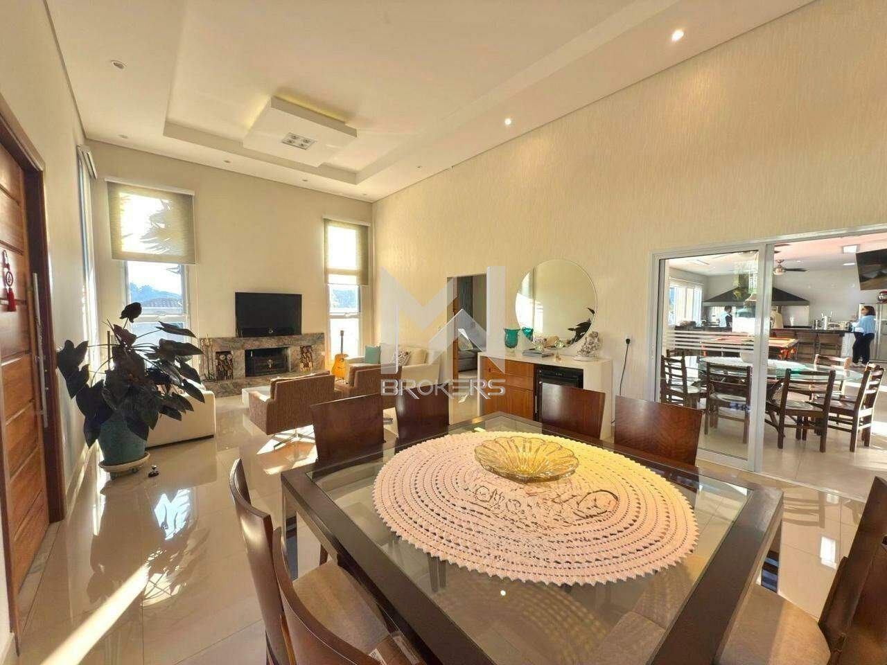Casa em Condomínio para aluguel no Condominio Vila Hipica: Sala de jantar