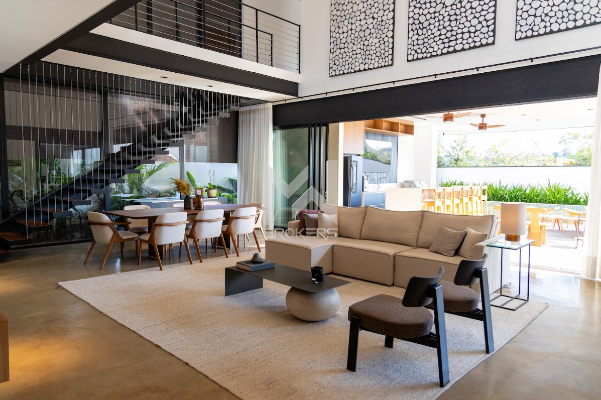 Casa em Condomínio à venda no Jardim Europa: Living