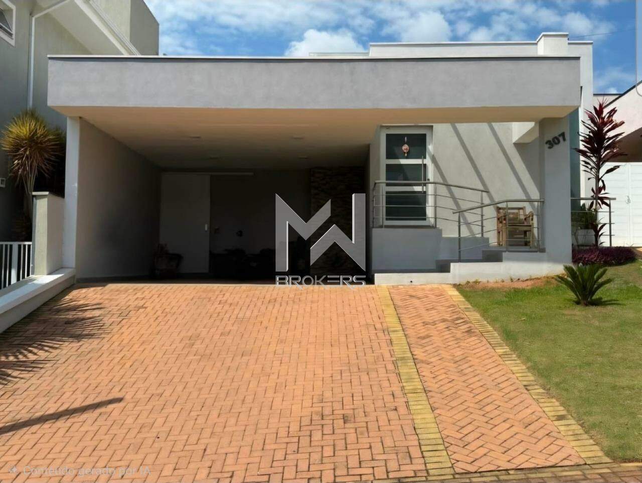 Casa em Condomínio à venda no Condomínio Reserva dos Vinhedos: Fachada
