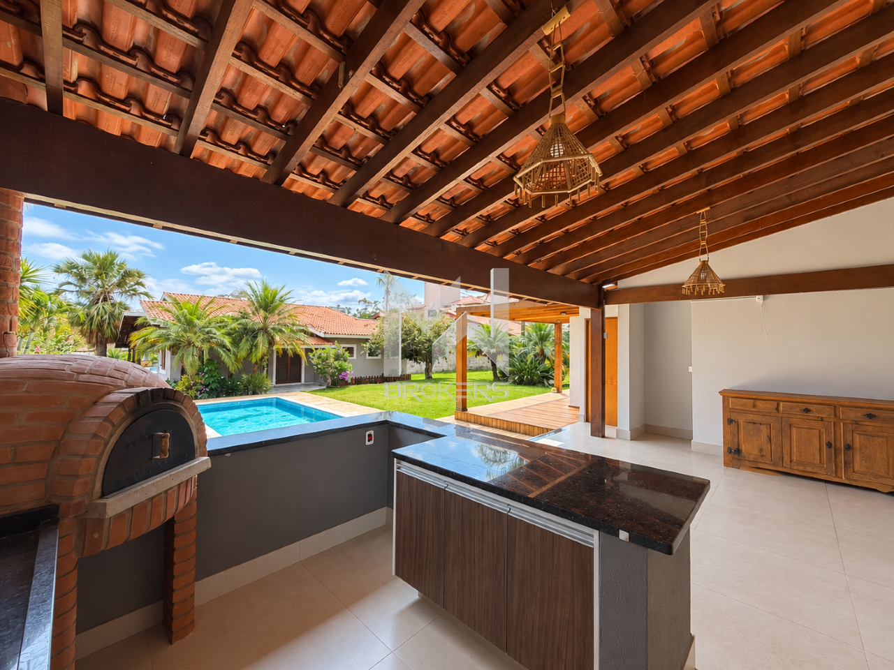 Casa em Condomínio para aluguel no Marambaia: Gourmet