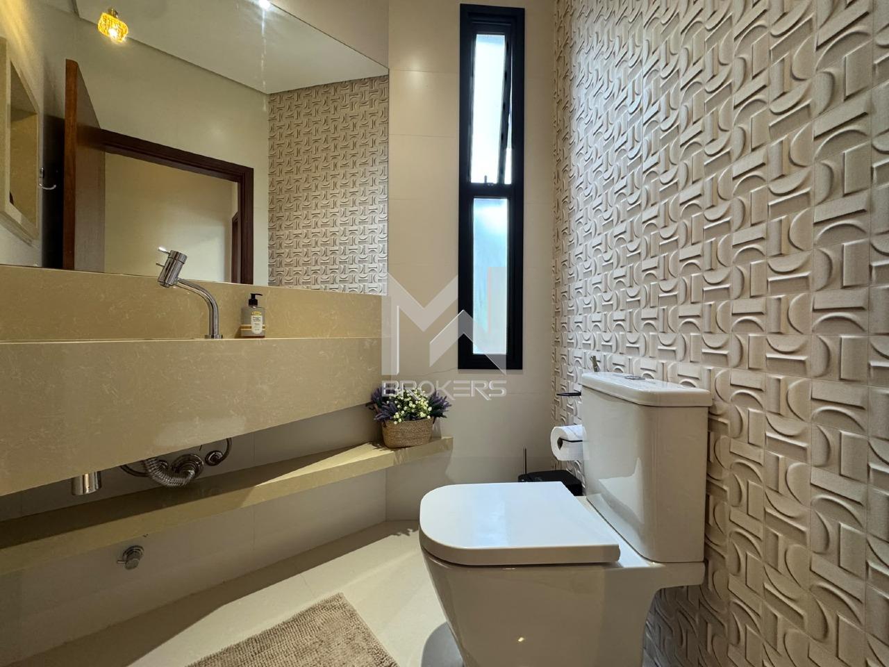 Casa em Condomínio à venda no Jardim Bandeirantes: Lavabo