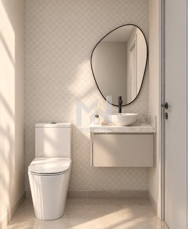 Casa em Condomínio para aluguel no Vila Omizollo: Lavabo - Projeto
