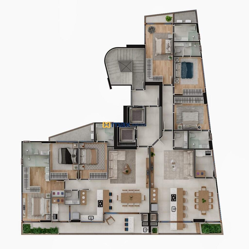 Planta humanizada tipo 02