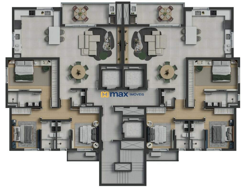 Planta tipo torre 1