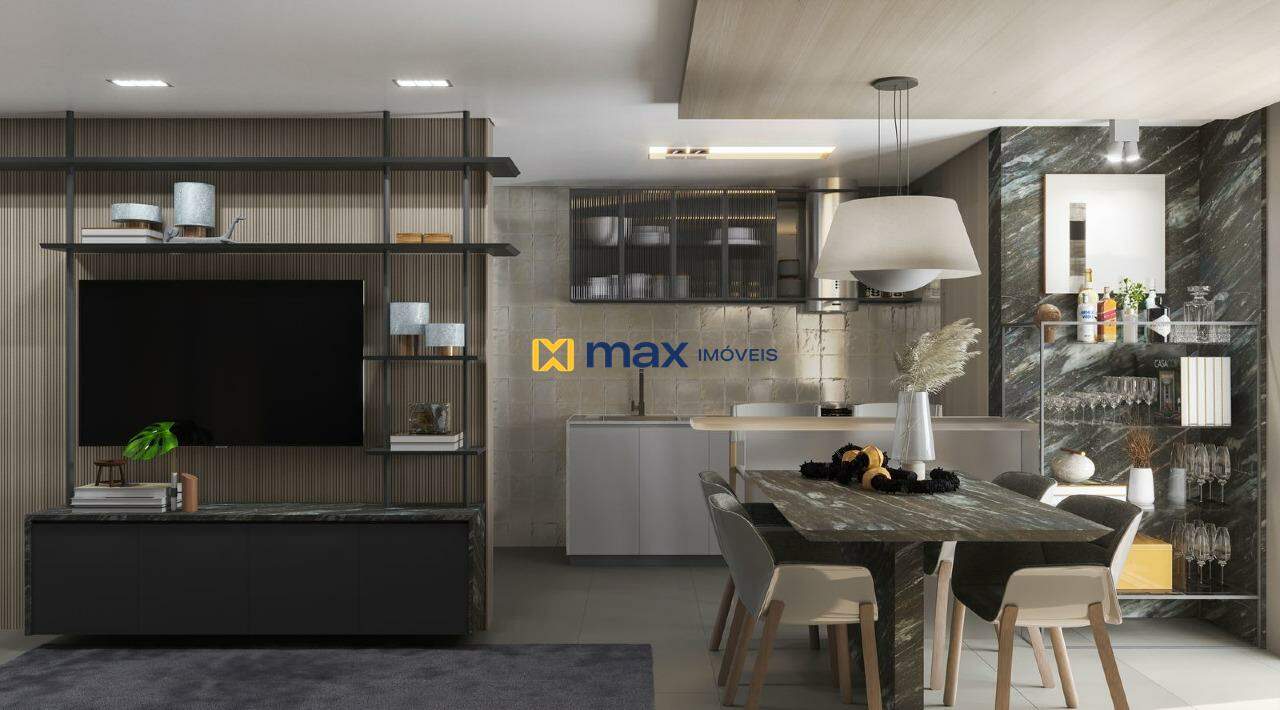 Apartamento à venda no Fazendinha: Living apartamento tipo 1