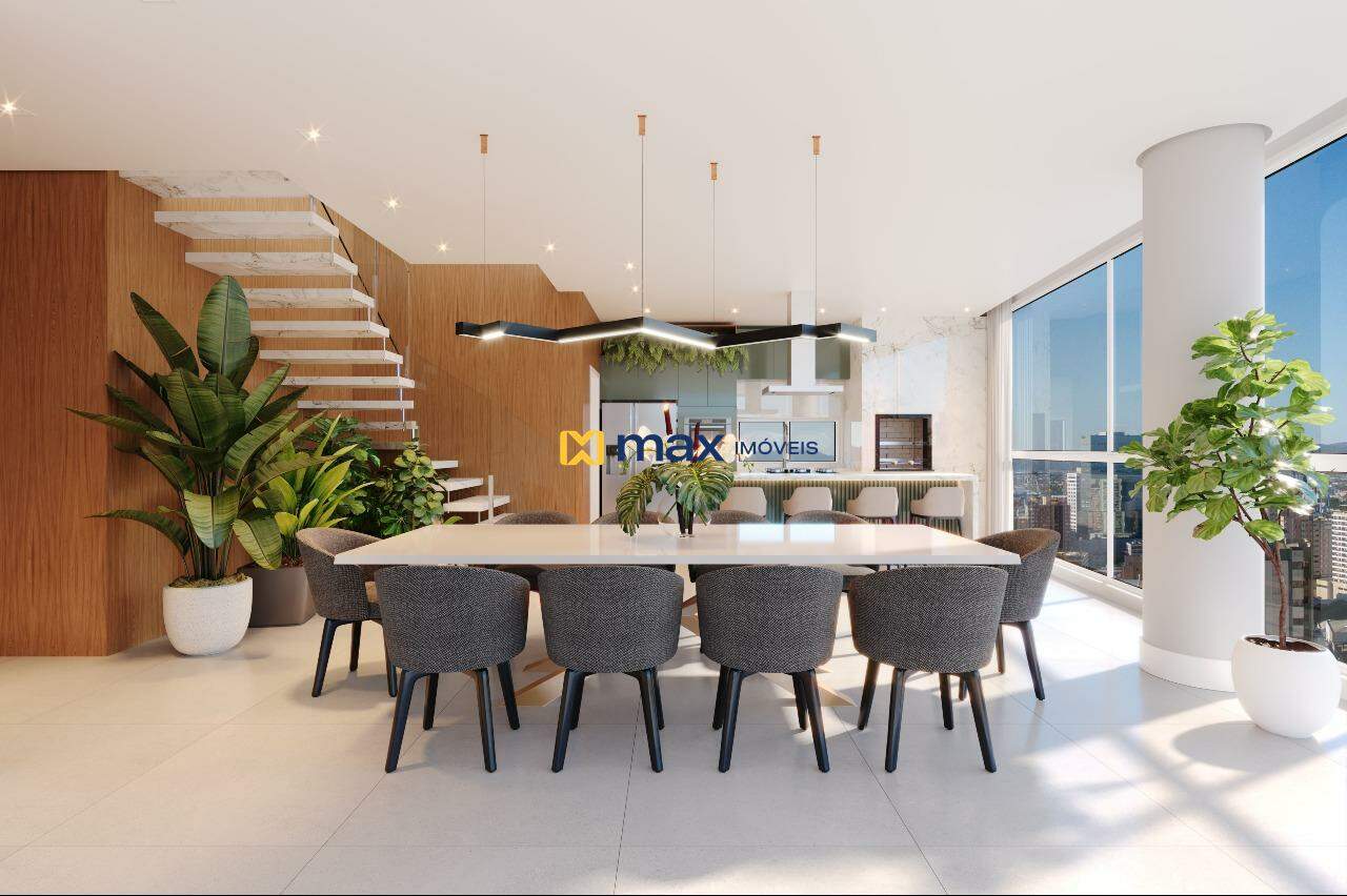 Apartamento à venda no Centro: Espaço gourmet cobertura