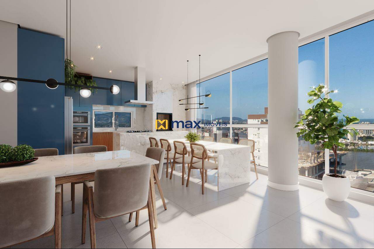 Apartamento à venda no Centro: Living gourmet