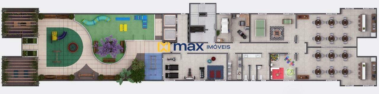 Apartamento à venda no Cordeiros: Planta lazer