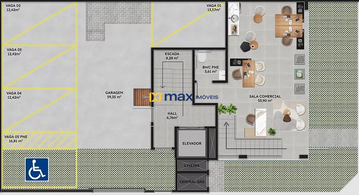 Apartamento à venda no Meia Praia: 