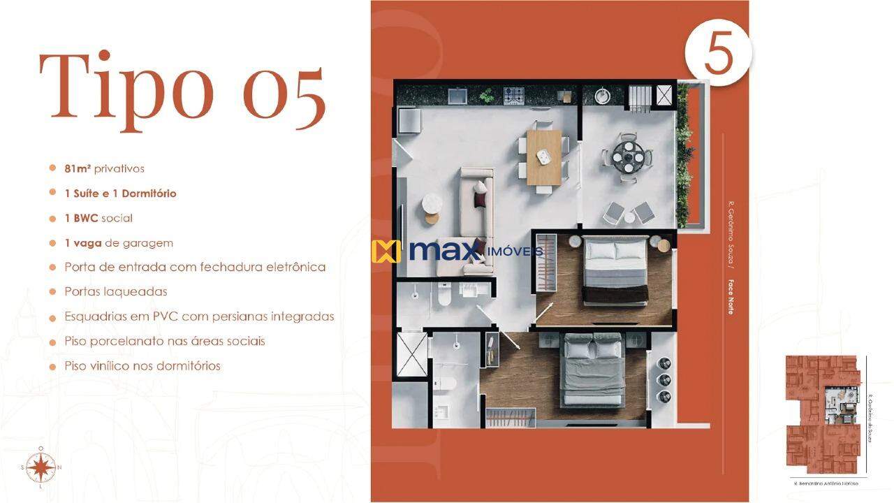 Apartamento à venda no Gravatá: 