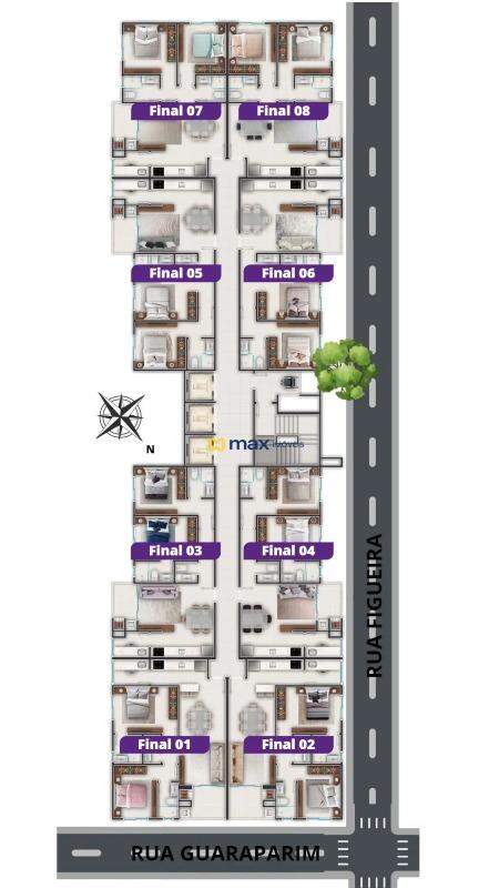Apartamento à venda no Tabuleiro: 