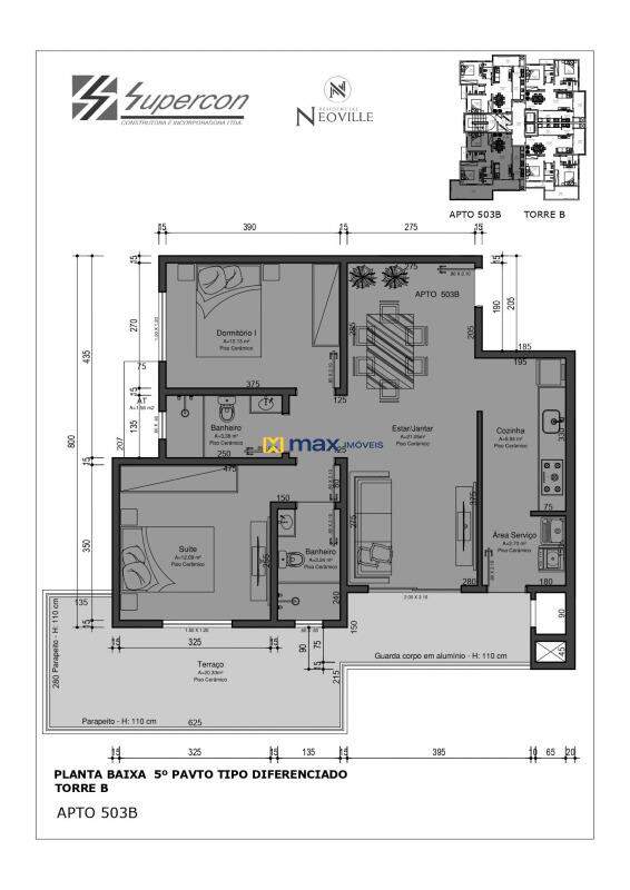 Apartamento à venda no Tabuleiro: