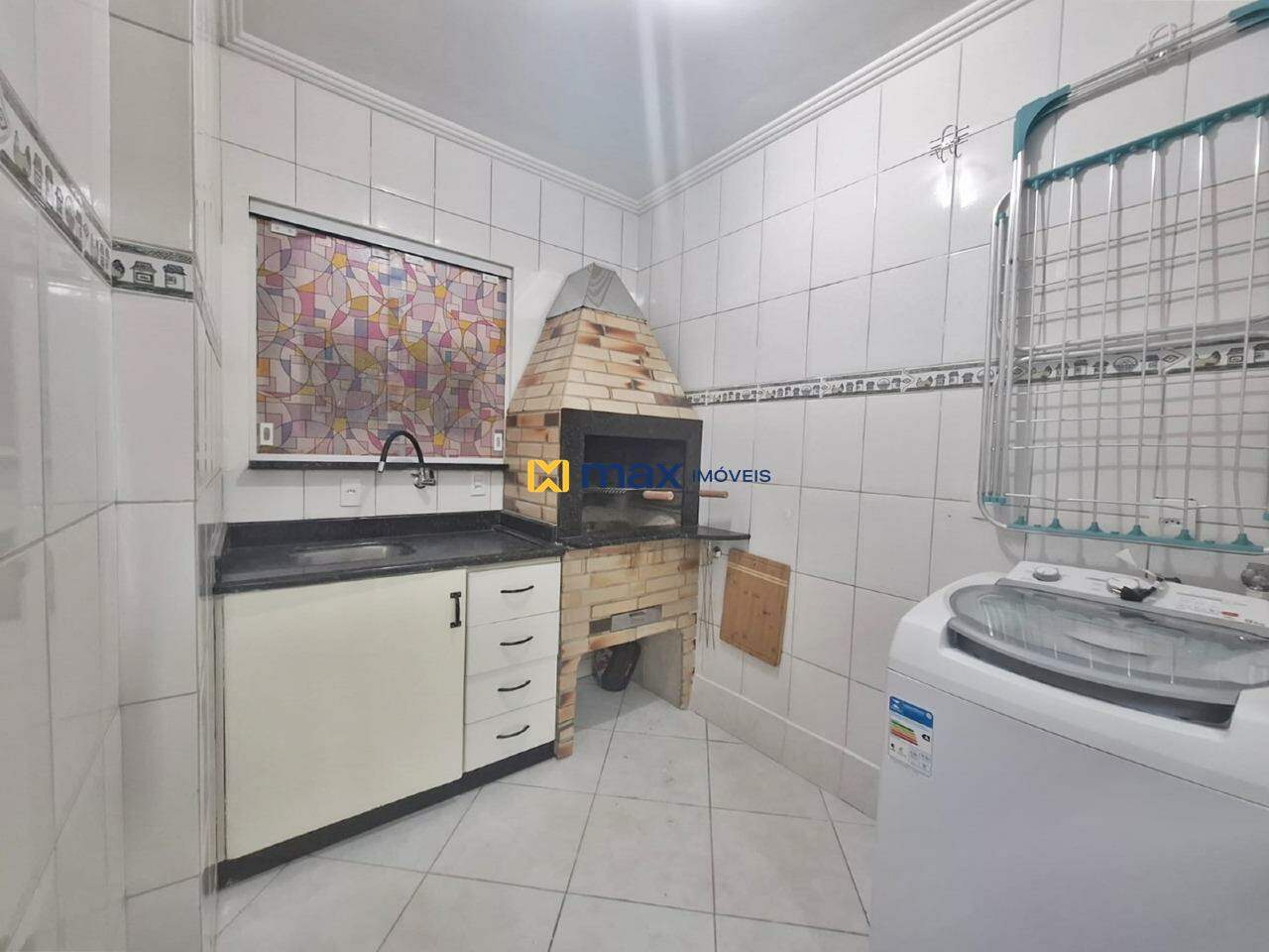 Apartamento para aluguel no Centro: área de serviço/churrasqueira