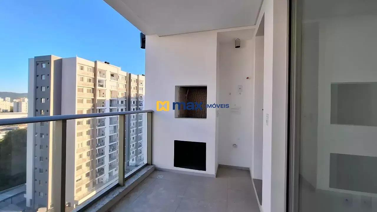 Apartamento à venda no São Vicente: Sacada com churrasqueira