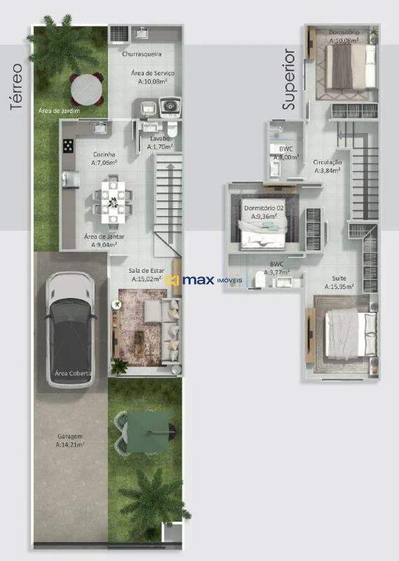 Casa à venda no Nova Esperança: 