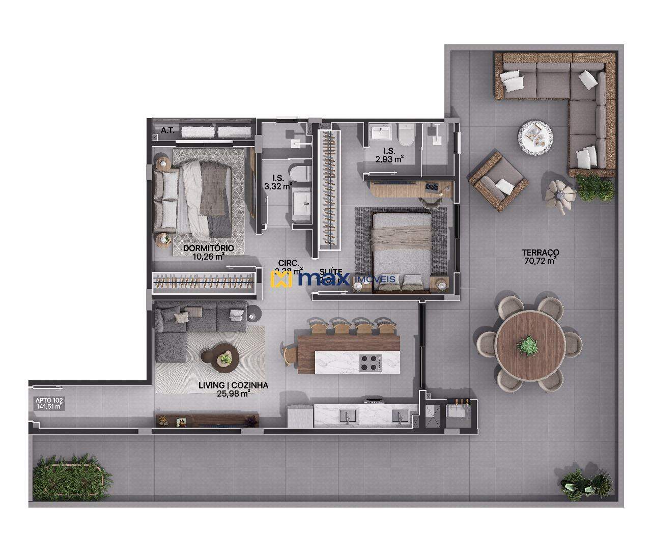 Apartamento à venda no Gravatá: 